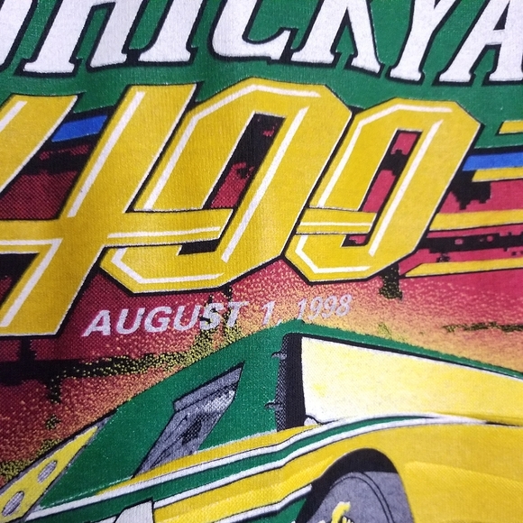Vintage 1998 AOP Brickyard 400 Hardcore Racing T-shirt🚦🏁🏁 NWOT🔥 - Picture 4 of 9